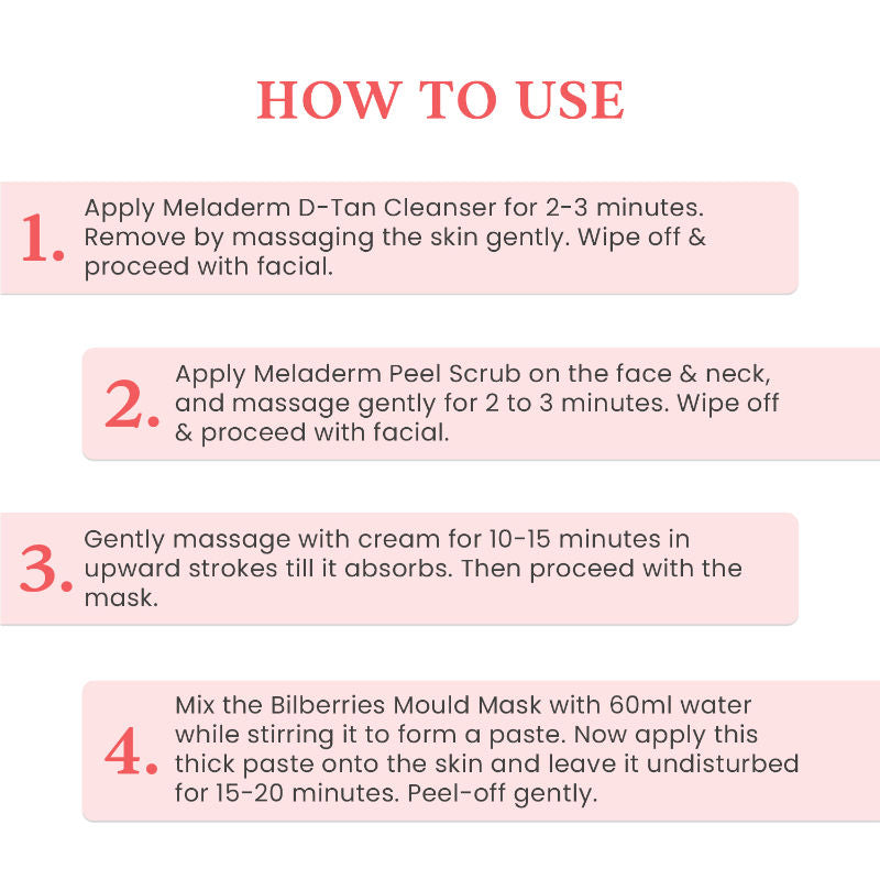 O3+ D-TAN Facial Kit with Peel Off Mask for Tan Removal & Pigmentation | Suitable for All Skin Types (45 g)