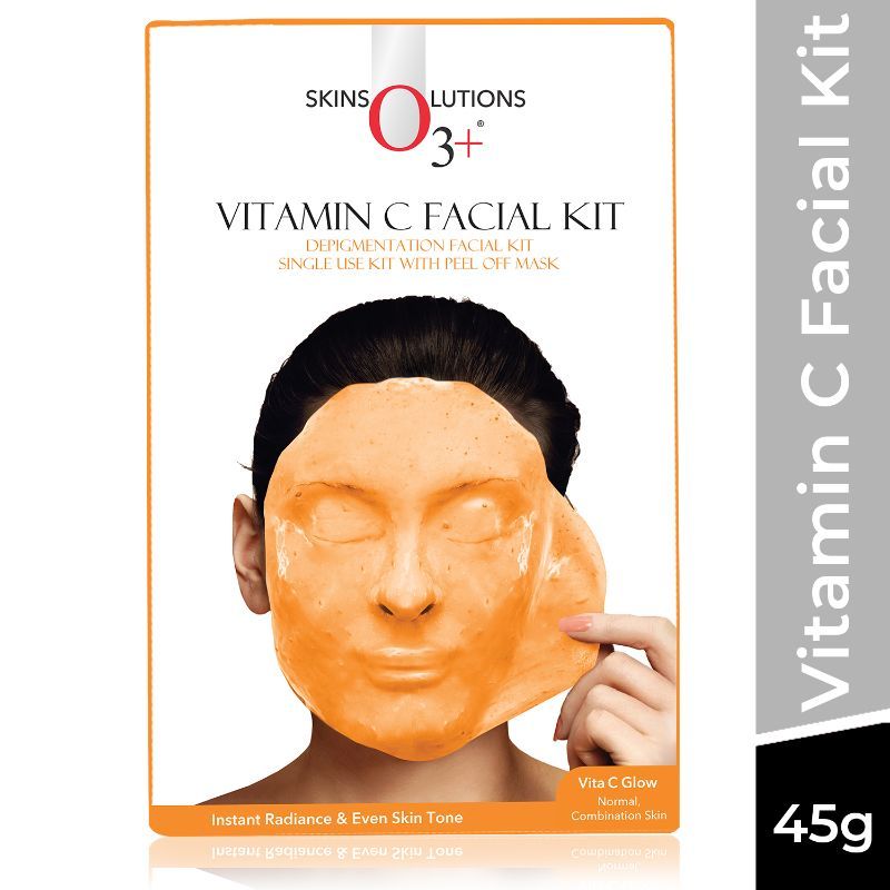 O3+ Vitamin C Facial Kit (45g) – Brightening & Glow Boosting Facial for All Skin Types