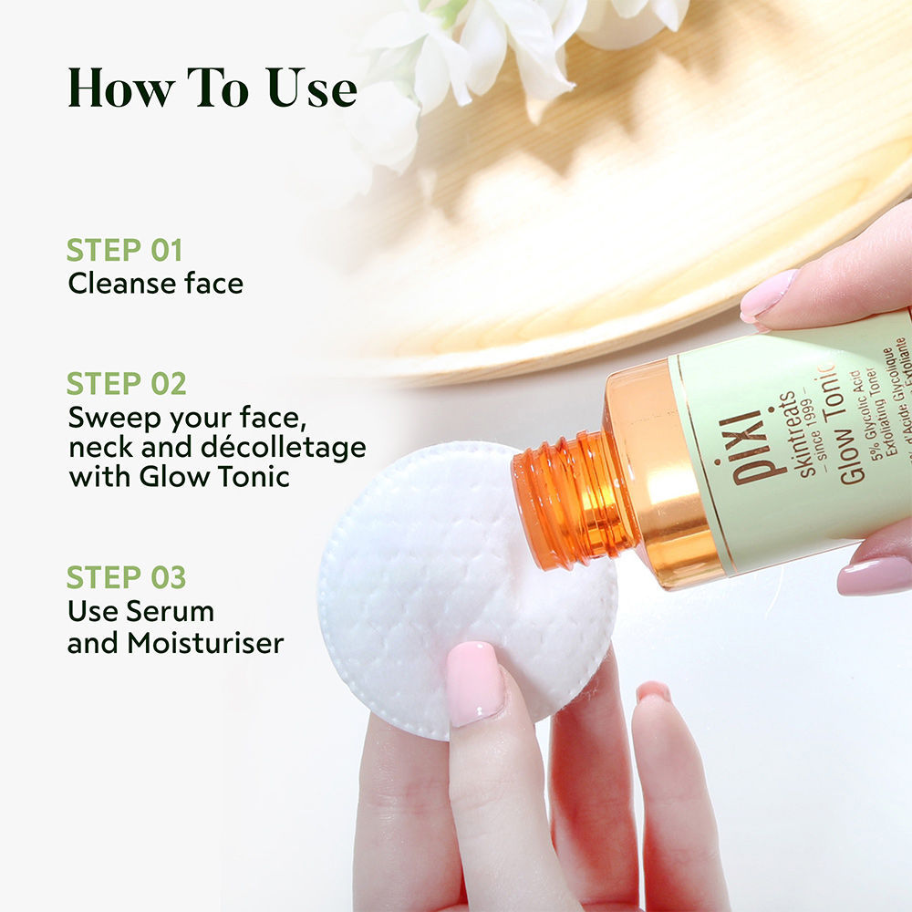 PIXI Glow Tonic Exfoliating Toner With Glycolic Acid (100ml)