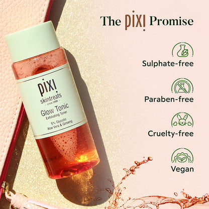 PIXI Glow Tonic Exfoliating Toner With Glycolic Acid (100ml)