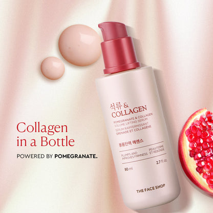 The Face Shop Pomegranate & Collagen Volume Lifting Serum 80ml
