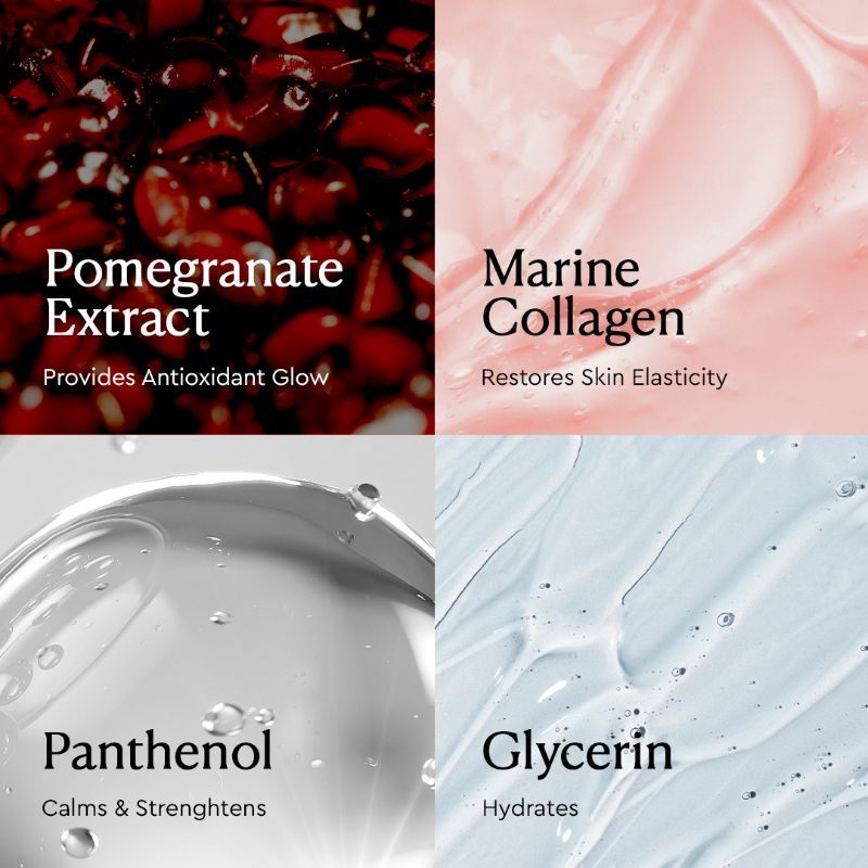 The Face Shop Pomegranate & Collagen Emulsion - Anti Aging Korean Moisturizer with Hyaluronic Acid (140ml)