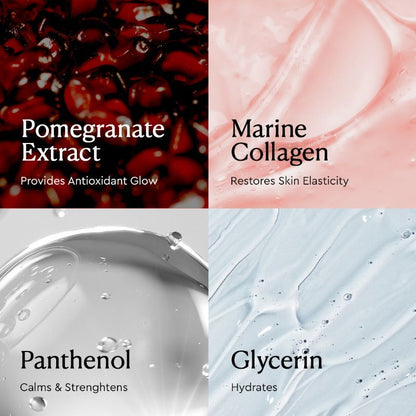 The Face Shop Pomegranate & Collagen Emulsion - Anti Aging Korean Moisturizer with Hyaluronic Acid (140ml)