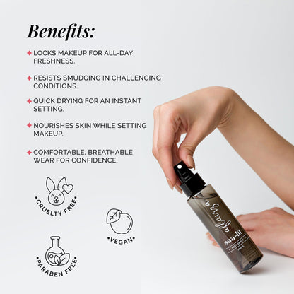 Aflairza Sea-lit Makeup Fixing Spray – All-Day Makeup Lock with a Lightweight Hydrating Finish (100ml)