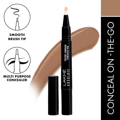 Lakme Absolute Instant Airbrush Concealer Pen - Walnut (1.8 g)