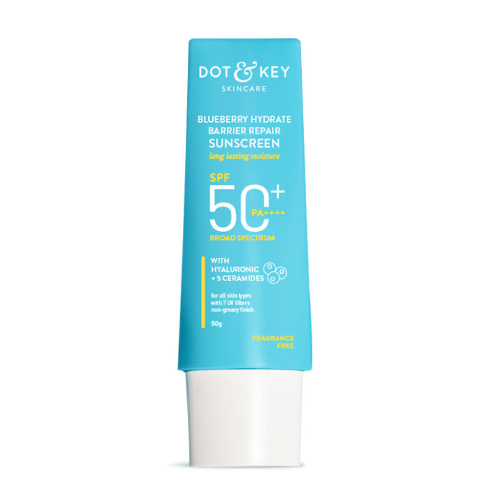 Dot & Key Blueberry Hydrating Barrier Repair Face Sunscreen SPF 50+ PA++++ (50 g)