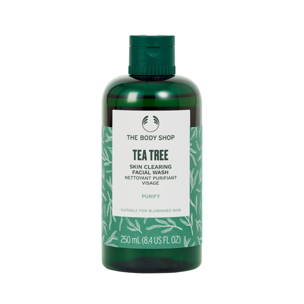 The Body Shop Tea Tree Skin Clearing Face Wash | Enriched With Salicylic Acid (250ml)