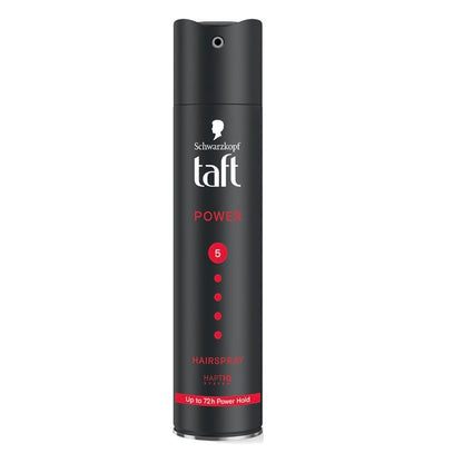 Schwarzkopf TAFT Power Hair Spray Hold 5, Upto 72 Hrs 250 ml