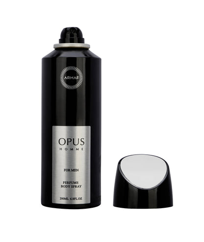 Armaf Opus Homme Body Spray 200ML | Fresh & Bold Scent