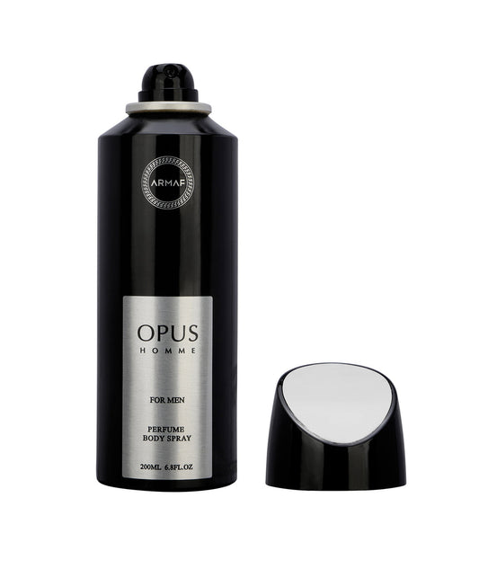 Armaf Opus Homme Body Spray 200ML | Fresh & Bold Scent