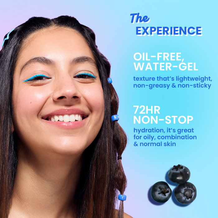 Dot & Key 72HR Hydrating Gel Face Moisturizer With Hyaluronic & Probiotics For Normal To Oily Skin (60ml)