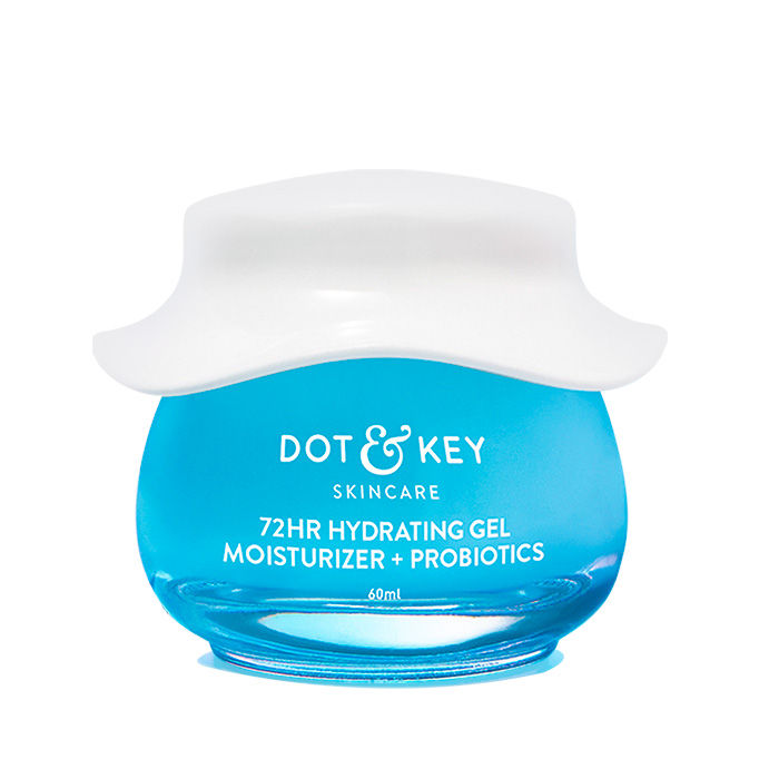Dot & Key 72HR Hydrating Gel Face Moisturizer With Hyaluronic & Probiotics For Normal To Oily Skin (60ml)