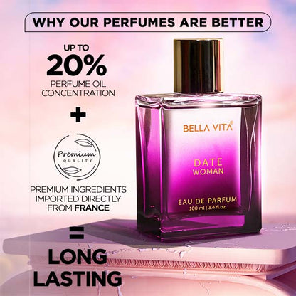 Bella Vita Luxury DATE Perfume For Women – 100ml