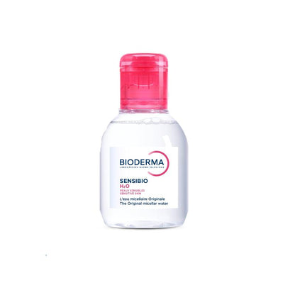 Bioderma Dermatological Micellar Water Sensibio H2O - Gently Removes Makeup Prevents Clogged Pores (100ml)