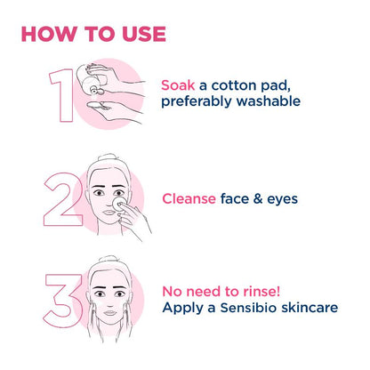 Bioderma Dermatological Micellar Water Sensibio H2O - Gently Removes Makeup Prevents Clogged Pores (100ml)