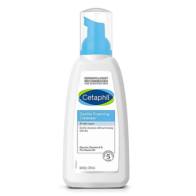 Cetaphil Gentle Foaming Cleanser For All Skin Types (236ml)