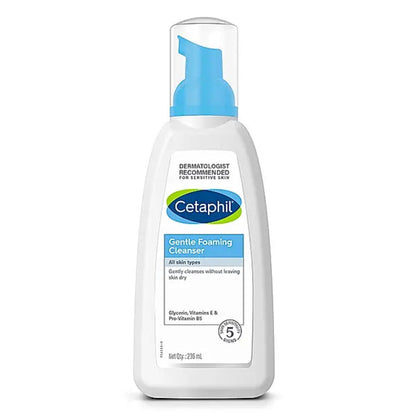 Cetaphil Gentle Foaming Cleanser For All Skin Types (236ml)