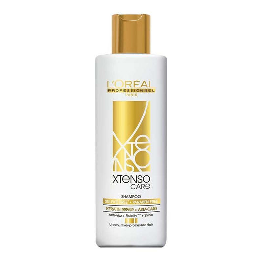 L’Oréal Professionnel Xtenso Care Gold Sulfate‑Free Shampoo – Keratin Repair & Frizz Control (250ml)