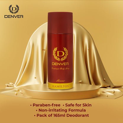 Hamilton Honour Deodorant Body Spray for Men (165ml)