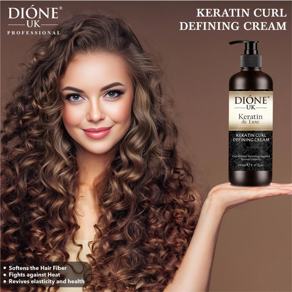 Dione UK Professinnel Curl Care Curly Define Hair Cream (250ml)