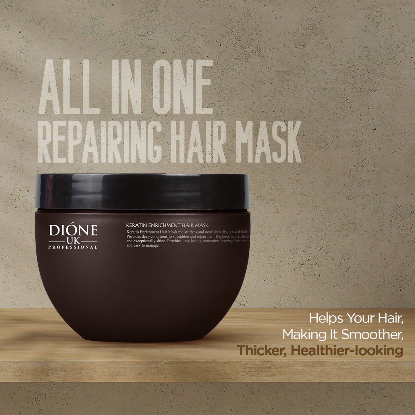 Dione UK Keratin Hair Treatment Mask (250ml)