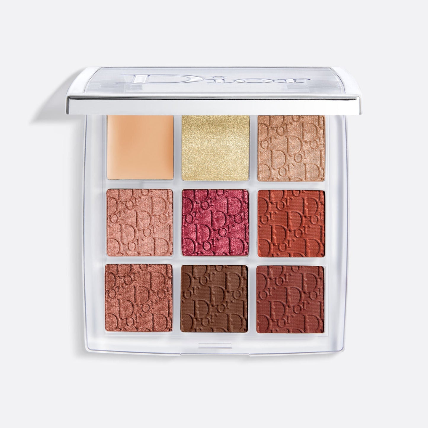 Dior Backstage Eye Palette, Multi‑Finish Ultra‑Pigmented Eyeshadows (009 Burgundy Neutrals) 10g