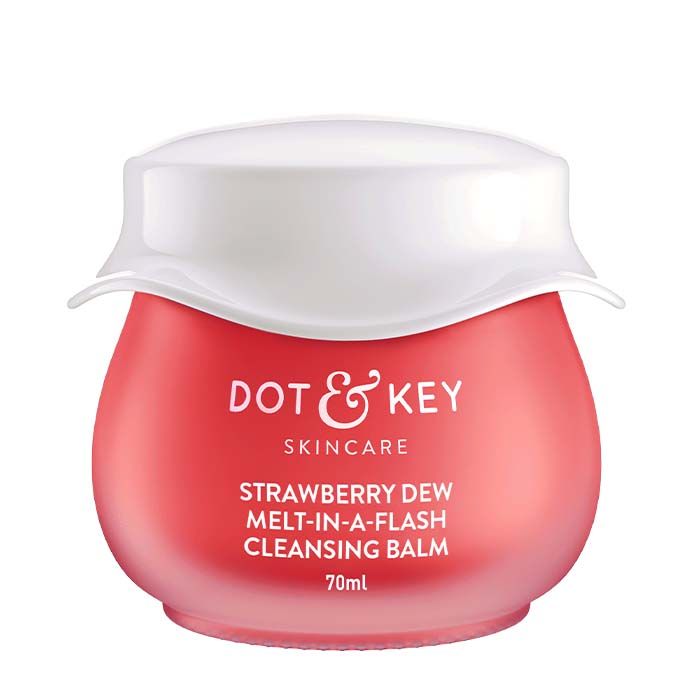 Dot & Key Strawberry Dew Deep Cleansing Balm For Face, Lip & Eye Waterproof Makeup Remover (70ml)