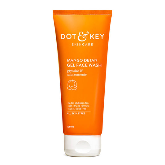 Dot & Key Mango Detan Gel Face Wash (100ml)