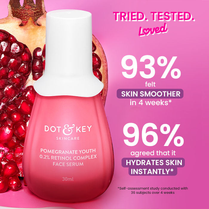 Dot & Key Pomegranate Youth 0.2% Retinol Complex Face Serum (30ml)