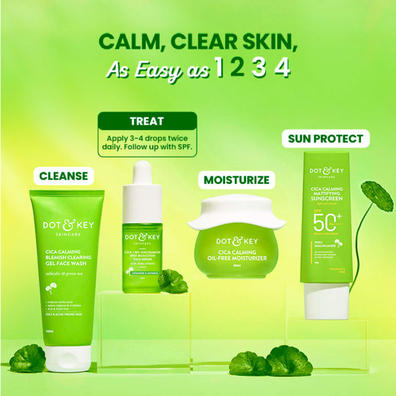 Dot & Key 2% Salicylic Cica Anti Acne Face Serum For Irritation & Unclogs Pores (30ml)