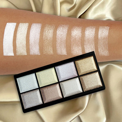 Forever 52 Spotlight 8 Color Highlighter Palette - SPH001 (36g)