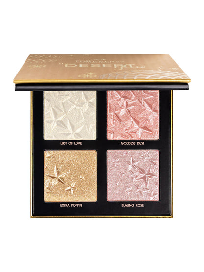 Forever 52 Desert Glow 4 Color Highlighter Palette - DGH003 (5.3 g)