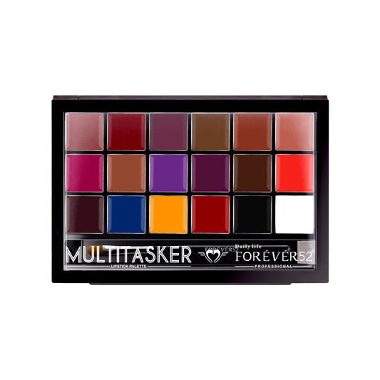 Forever 52 Pro Artist Multitasker 18 Color Lipstick Palette – MPL001 (36g)