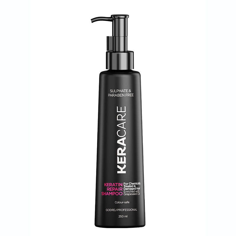 Godrej Professional Keracare Keratin Damage Repair Shampoo (250ml)