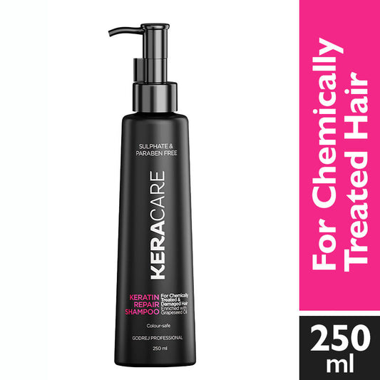 Godrej Professional Keracare Keratin Damage Repair Shampoo (250ml)
