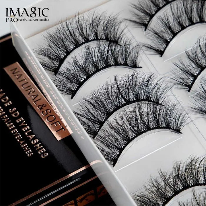 IMAGIC Professional Handmade 3D Eyelashes – Natural & Soft L07
