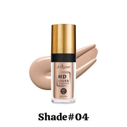 Just Gold HD Cover Foundation SPF 15 – 30ml