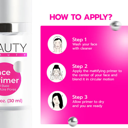 Keauty Beauty Pore Invisible Mattifying Face Primer (30ml)