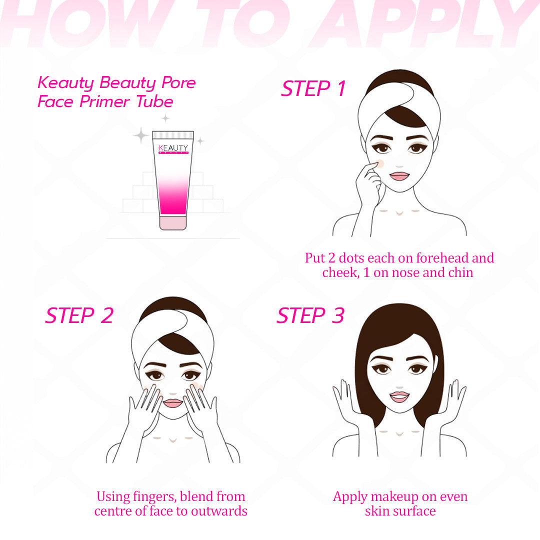 Keauty Beauty Pore Invisible Mattifying Face Primer (30ml)