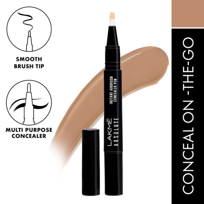 Lakme Absolute Instant Airbrush Concealer Pen - Sand (1.8 g)