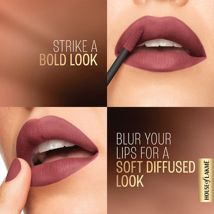 Lakme Xtraordin-Airy Velvet Matte Lip Mousse - 302 Cocoa Sin 4.6g