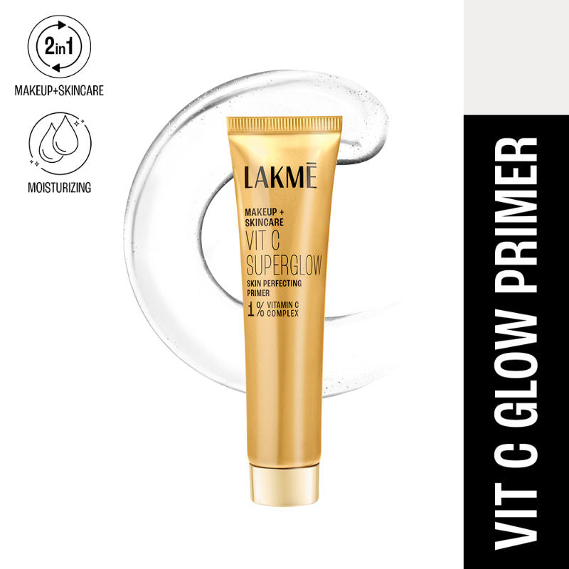 Lakme Vitamin C Superglow Skin Perfecting Primer with 1 % Vit C (30ml)