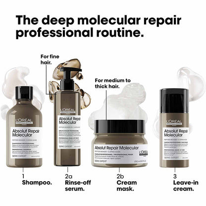 L'Oreal Professionnel Absolut Repair Molecular Deep Repairing Cream Mask (250ml)