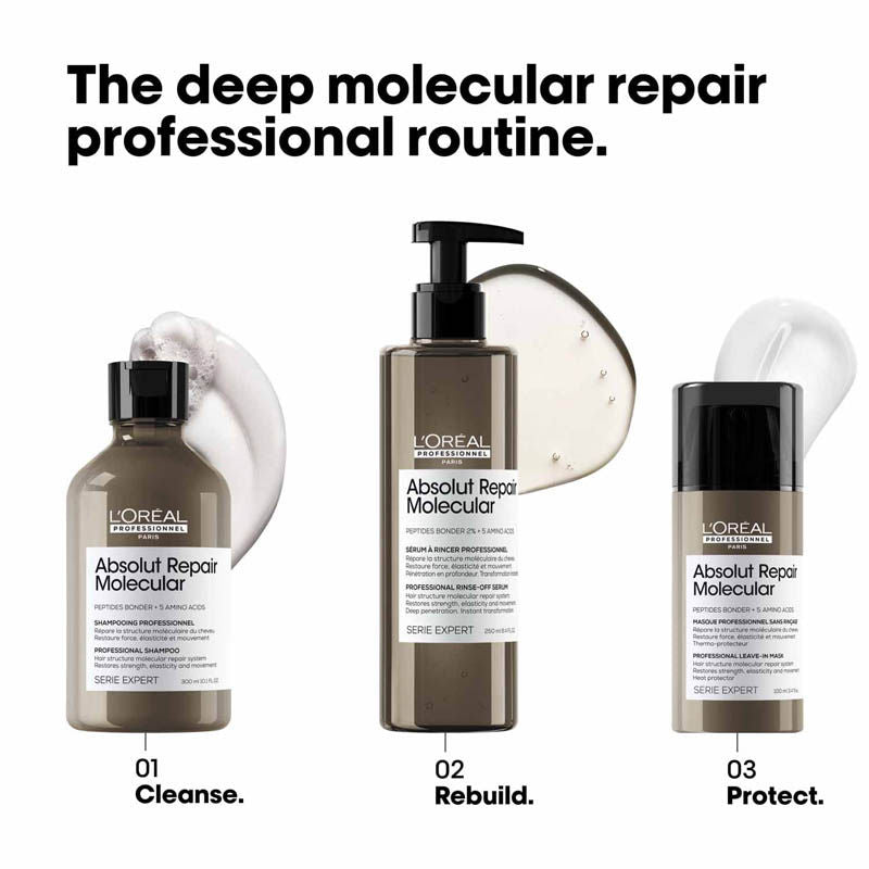 Loreal Professionnel Absolut Repair Molecular Deep Repairing Leave-In Mask Cream For Very Damaged Hair (100ml)