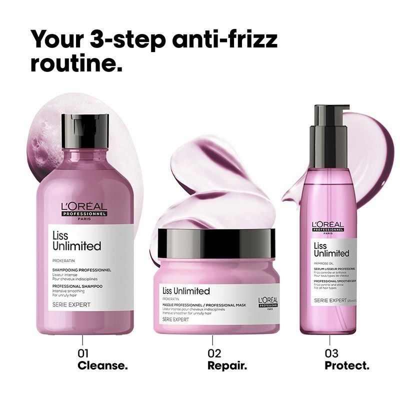 L'Oreal Professionnel Liss Unlimited Mask for Frizzy & Unruly Hair With Pro-Keratin (250gm)