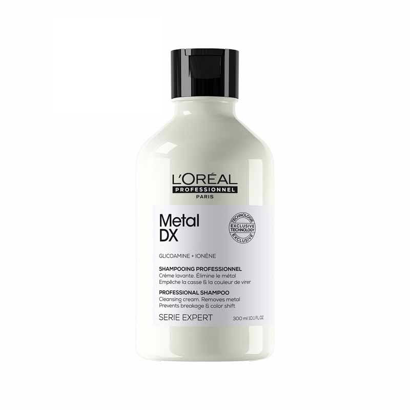 L'Oreal Professionnel Metal DX Anti-Metal Sulfate-Free, Cleansing Cream Shampoo For Hair Breakage (300ml)