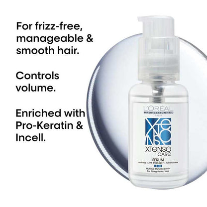 L'Oreal Professionnel Xtenso Care Serum For Frizz-Free, Smooth & Manageable Hair (50ml)