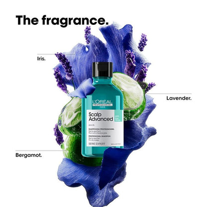 L'Oreal Professionnel Scalp Advanced Anti-Oiliness Dermo-Purifier Shampoo for Oily Scalps (300ml)