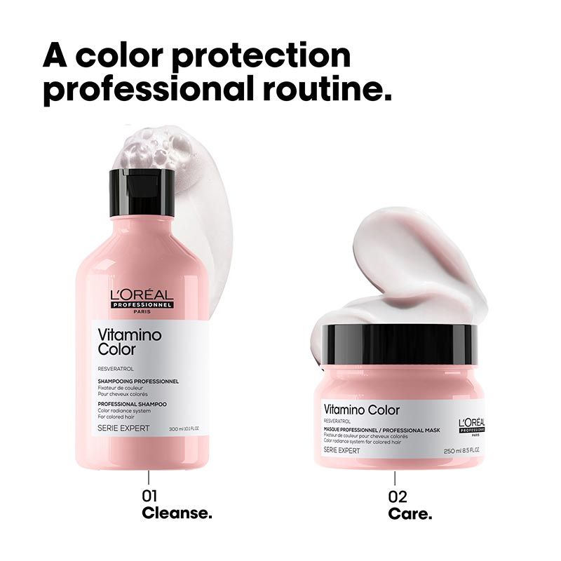 L'Oreal Professionnel Vitamino Color Shampoo for Color Protection With Resveratrol (300ml)