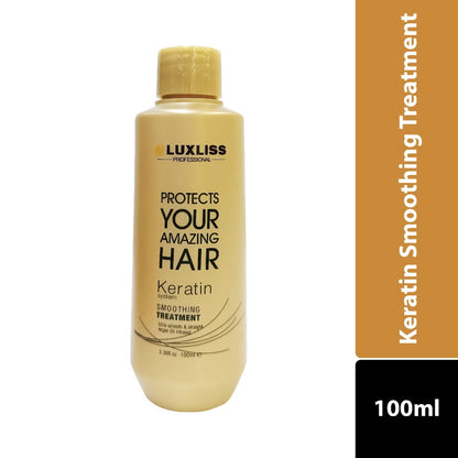 Luxliss Keratin Smoothing Treatment For All Hair Type (100 ml)